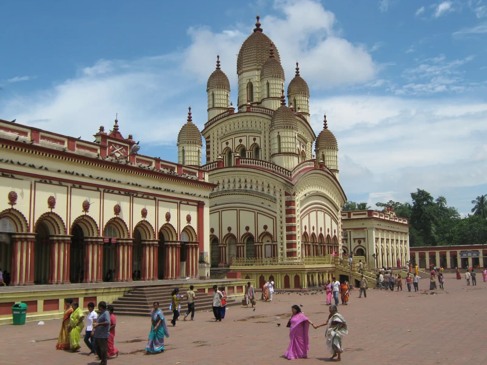 Dakshineswar Kali Temple beside the Hooghly