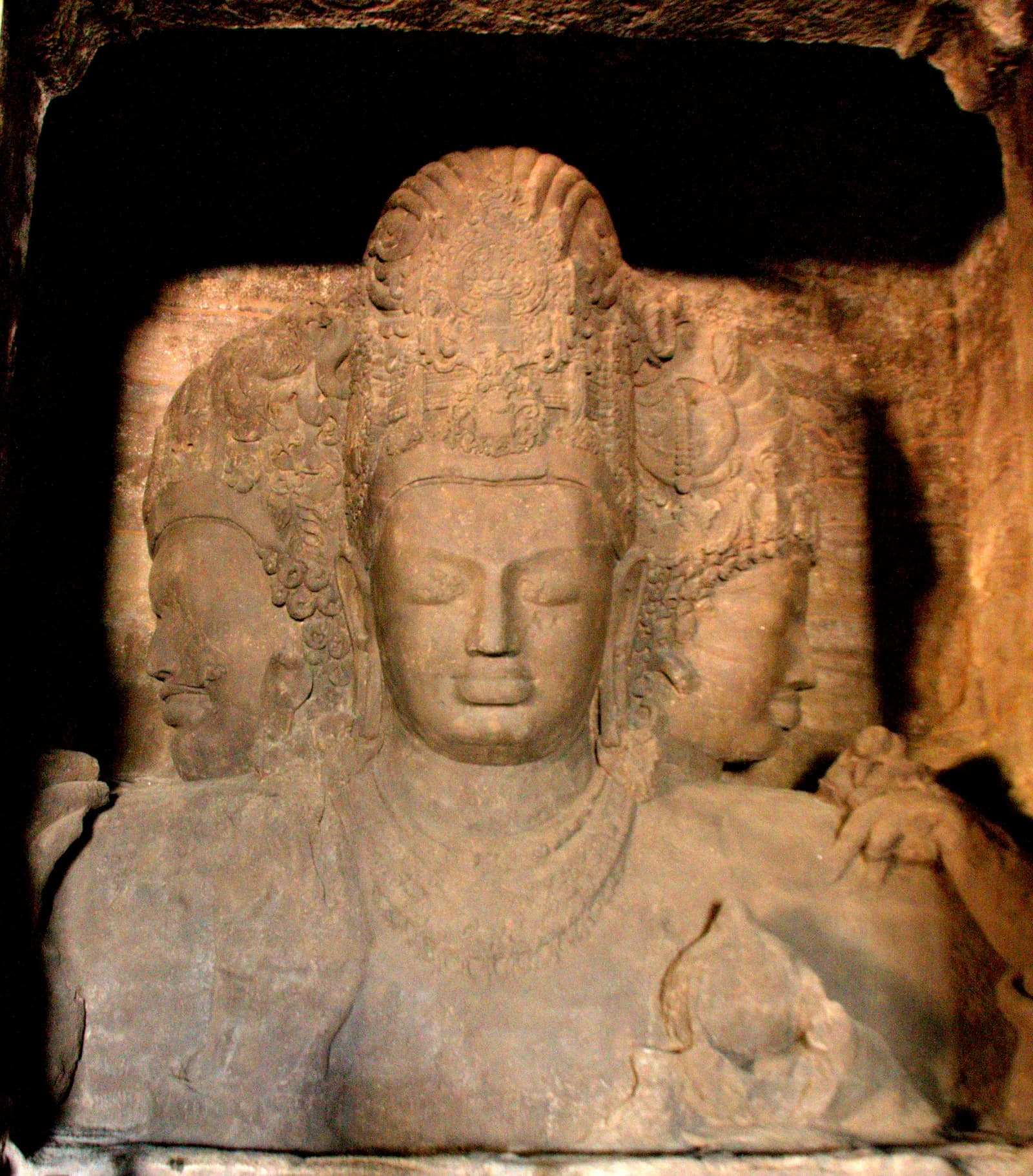 Elephanta Caves Trimurti, Mumbai
