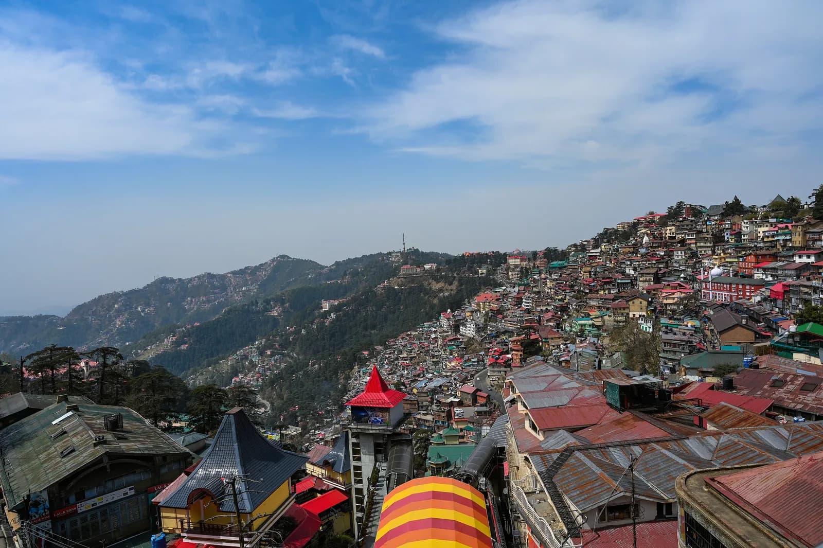 Shimla landscape, Himachal Pradesh